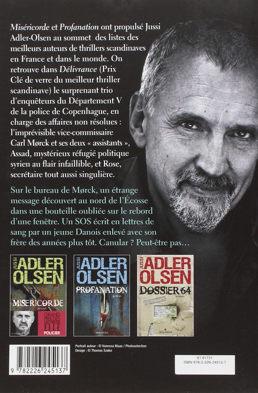 Livre Délivrance: Les enquêtes du Département V - Jussi Adler Olsen (Livre d'occasion) - ISBN 222...