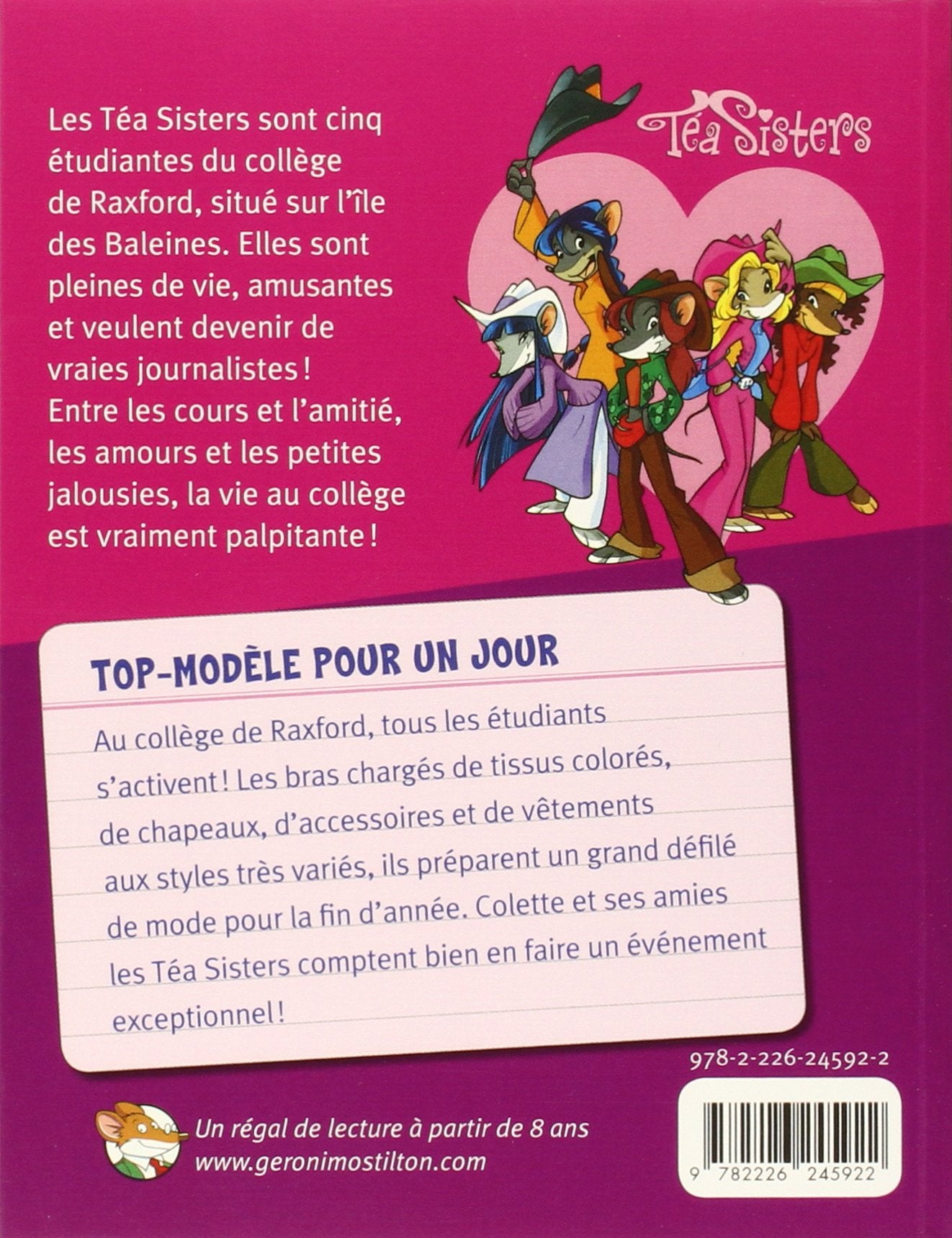 Téa Stilton (Le collège de Raxford) # 12 : Top-modèle pour un jour (Téa Stilton)