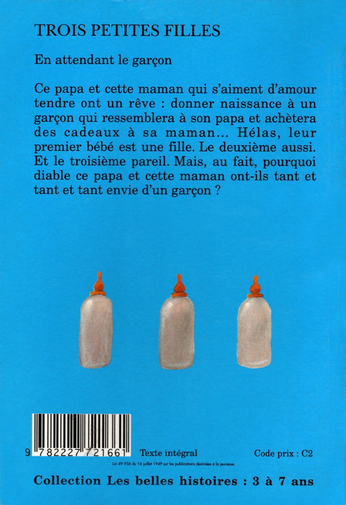 Livre Trois petites filles - René Escudié (Livre d'occasion) - ISBN 2227721669
