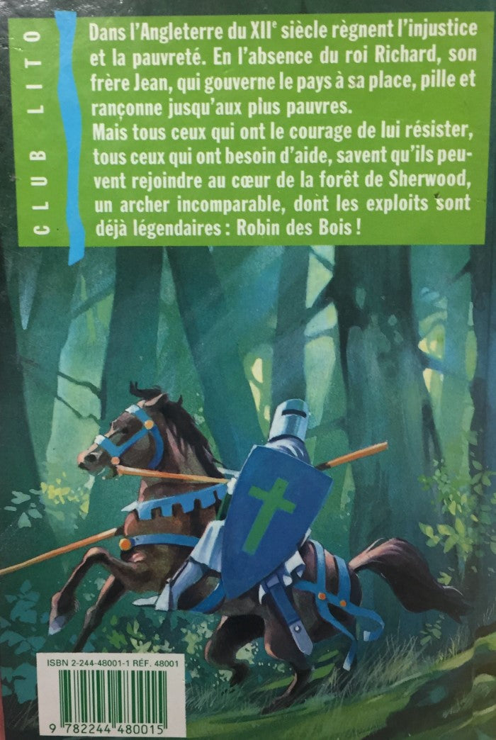 Livre Robin des bois - François Barthélémy (Livre d'occasion) - ISBN 2244480011