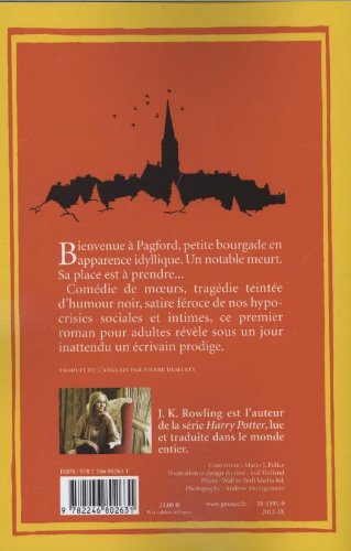 Livre Une place à prendre - J.K. Rowling (Livre d'occasion) - ISBN 2246802636