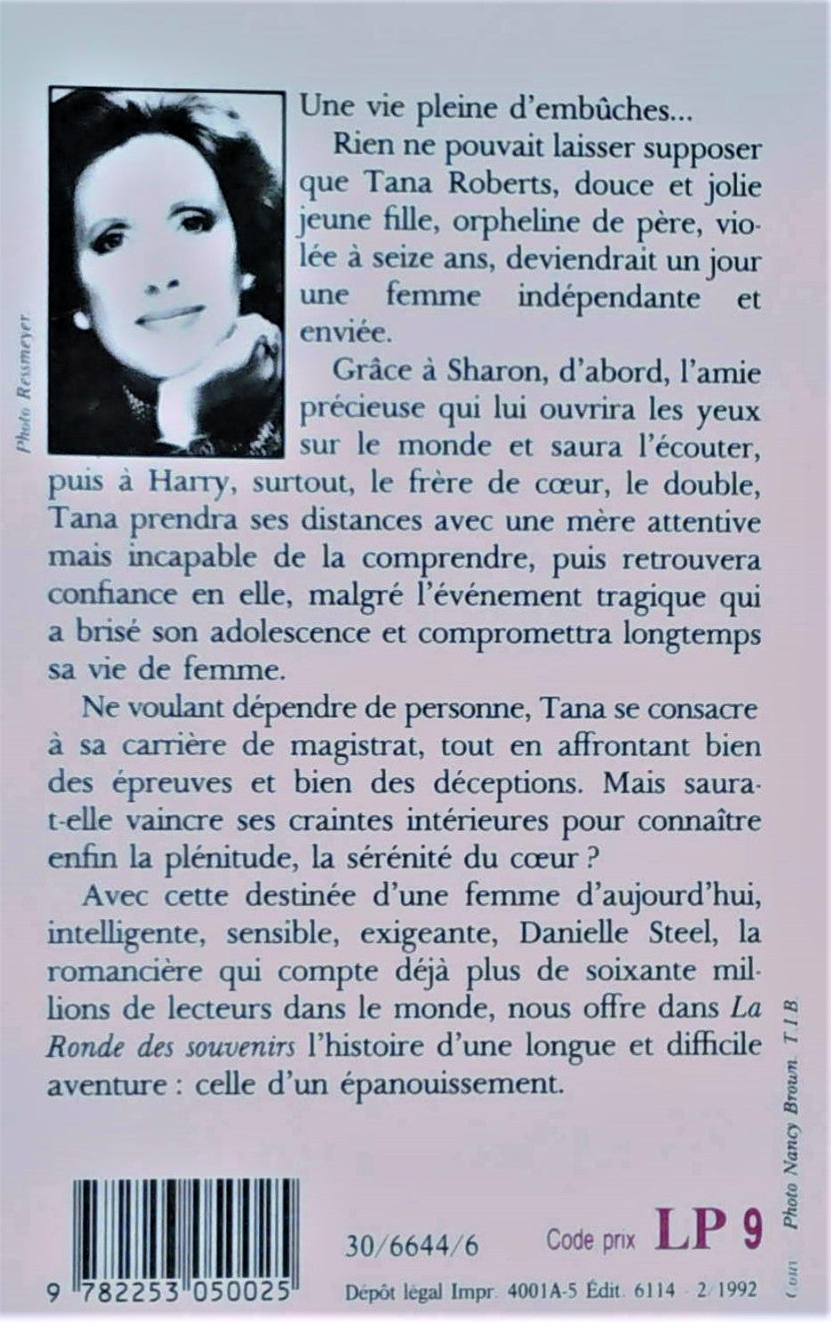 Livre La ronde des souvenirs - Danielle Steel (Livre d'occasion) - ISBN 2253050024