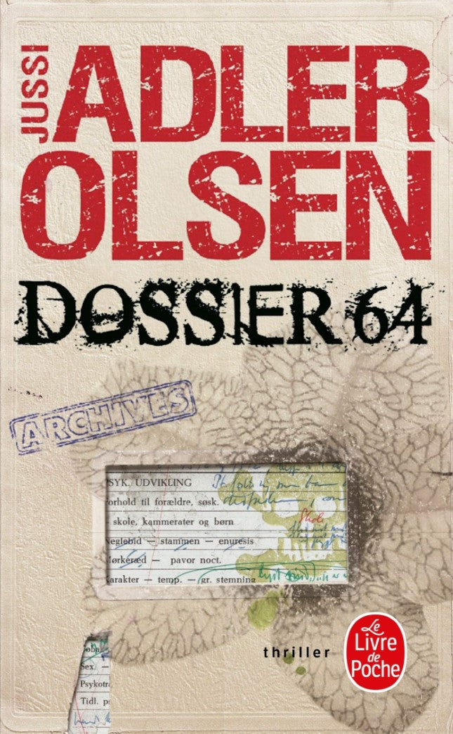 Livre ISBN 225309515X Dossier 64 (Jussi Adler Olsen)