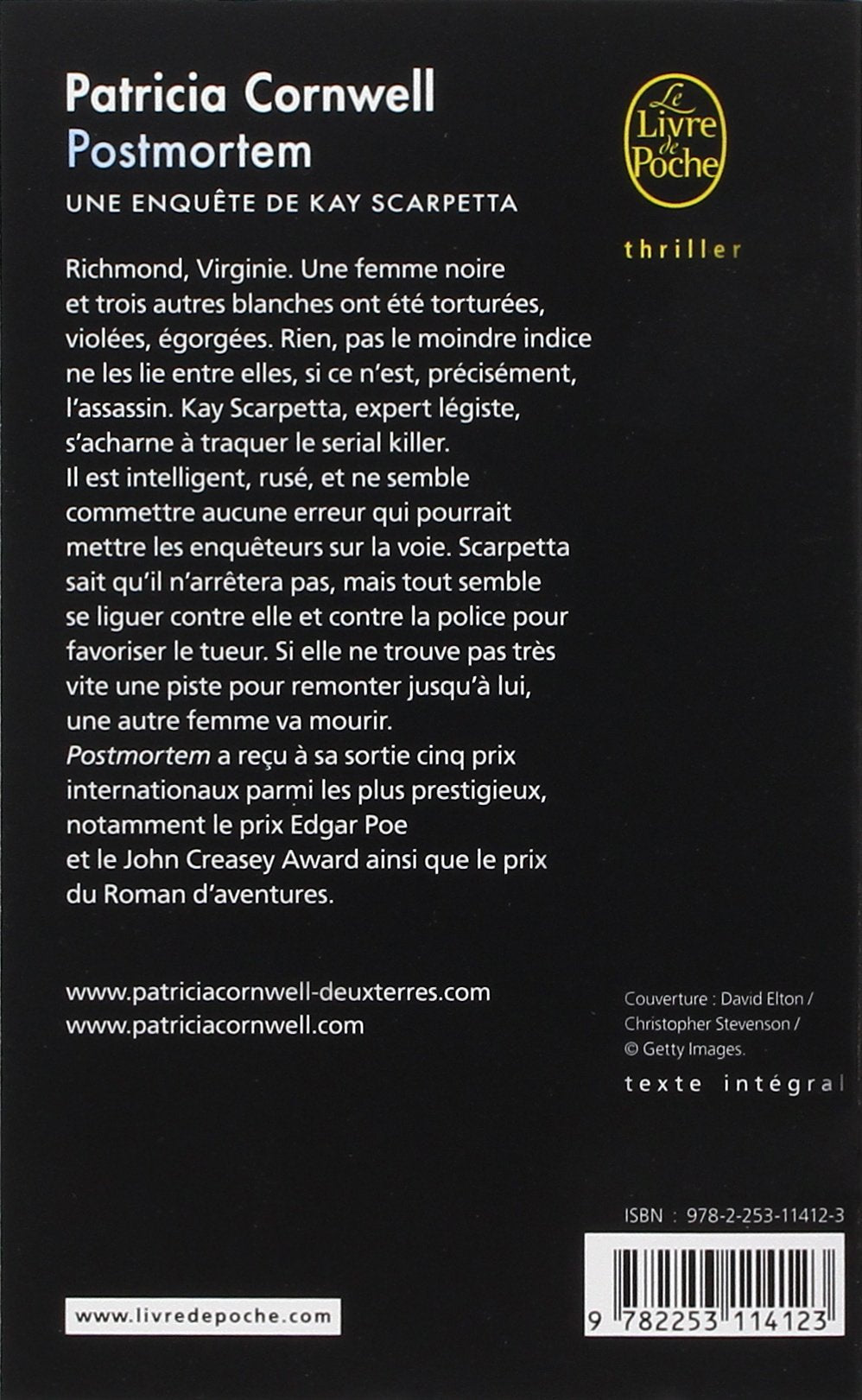 Livre Postmortem : Une enquête de Kay Scarpetta (Patricia Cornwell) (Livre d'occasion) - ISBN...