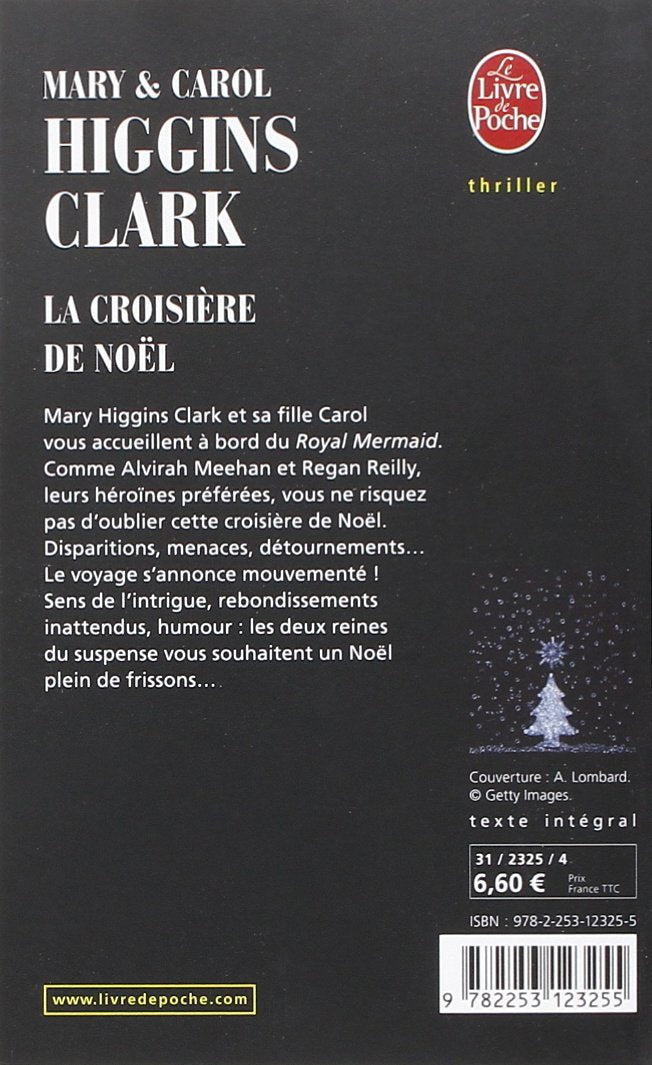 Livre La croisière de Noël - Mary Higgins Clark (Livre d'occasion) - ISBN 2253123250