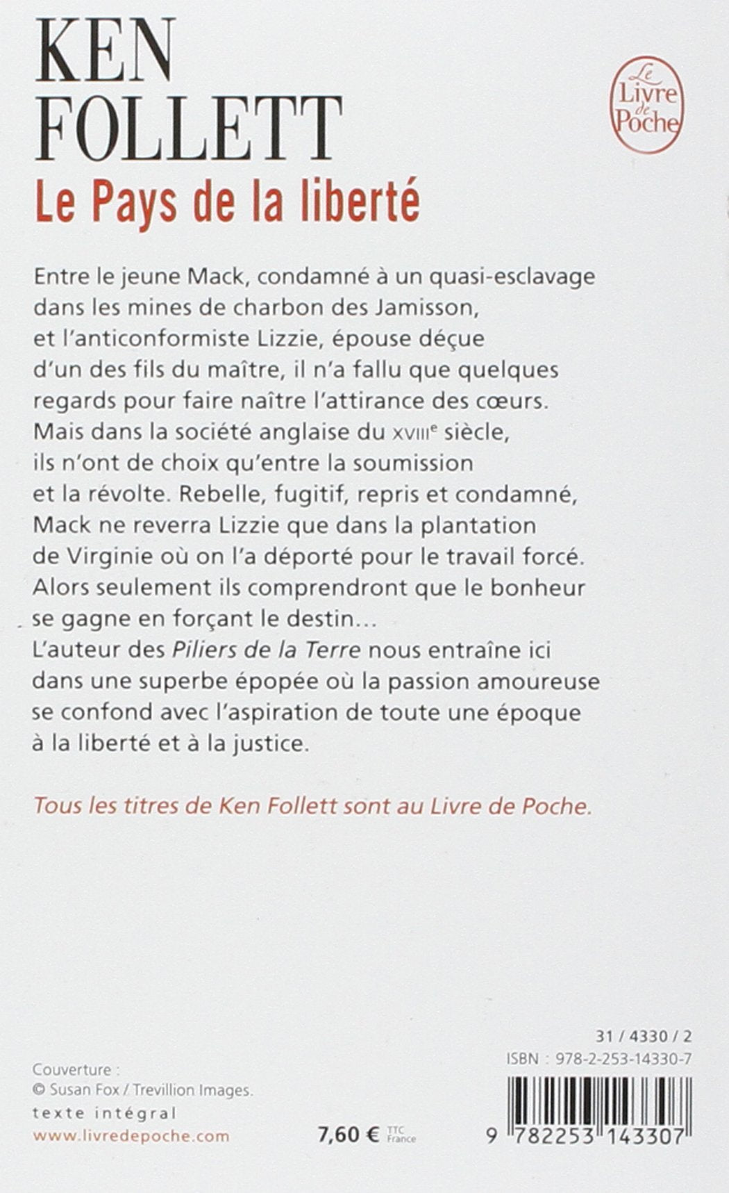 Le pays de la liberté (Ken Follett)