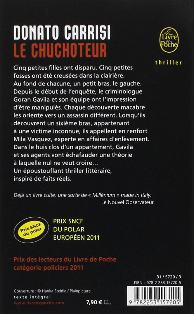 Livre Le chuchoteur - Donato Carrisi (Livre d'occasion) - ISBN 2253157201