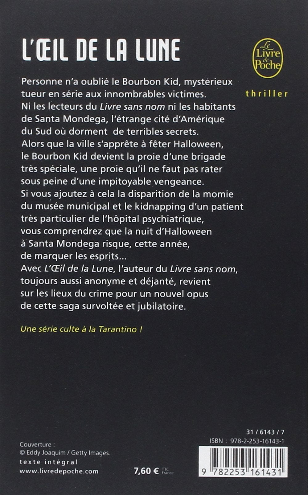 Livre L'oeil de la lune - Anonyme (Livre d'occasion) - ISBN 2253161438