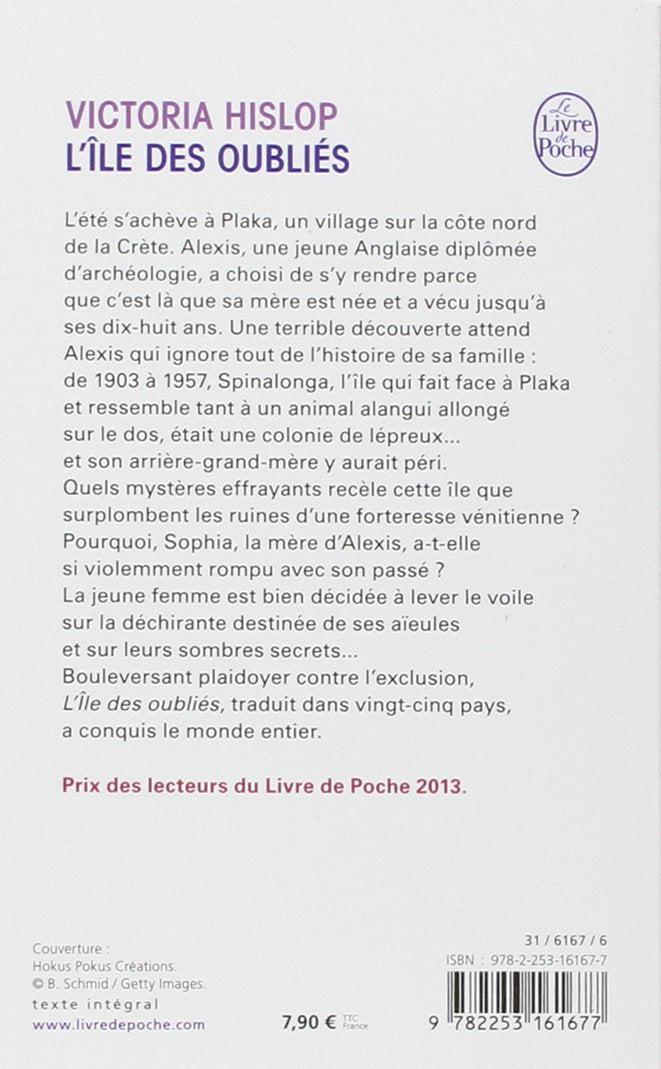 Livre L'île des oubliés - Victoria Hislop (Livre d'occasion) - ISBN 2253161675
