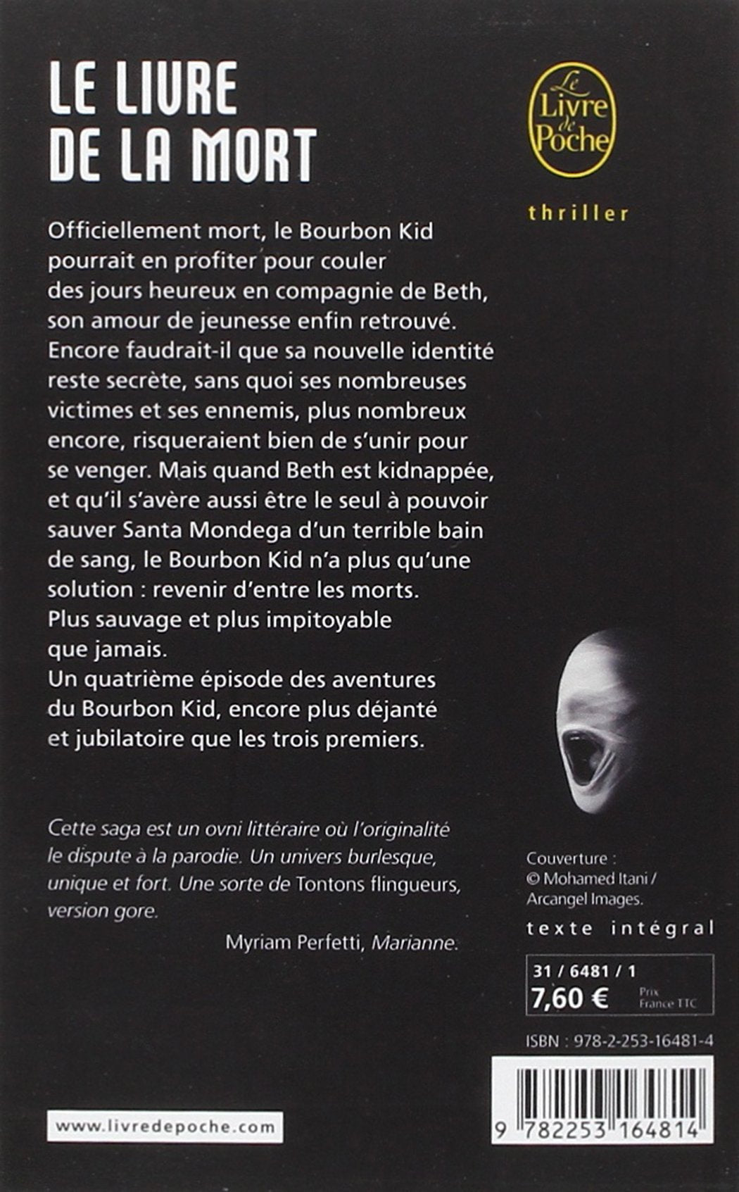 Livre Le livre de la mort : Le retour du Bourbon Kid (Livre d'occasion) - ISBN 225316481X