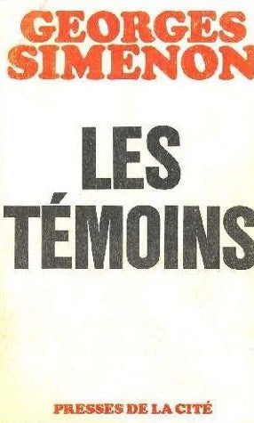 Livre Les témoins - Georges Simenon (Livre d'occasion) - ISBN 2258004128