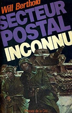 Livre Secteur postal inconnu - Will Berthold (Livre d'occasion) - ISBN 2258007526