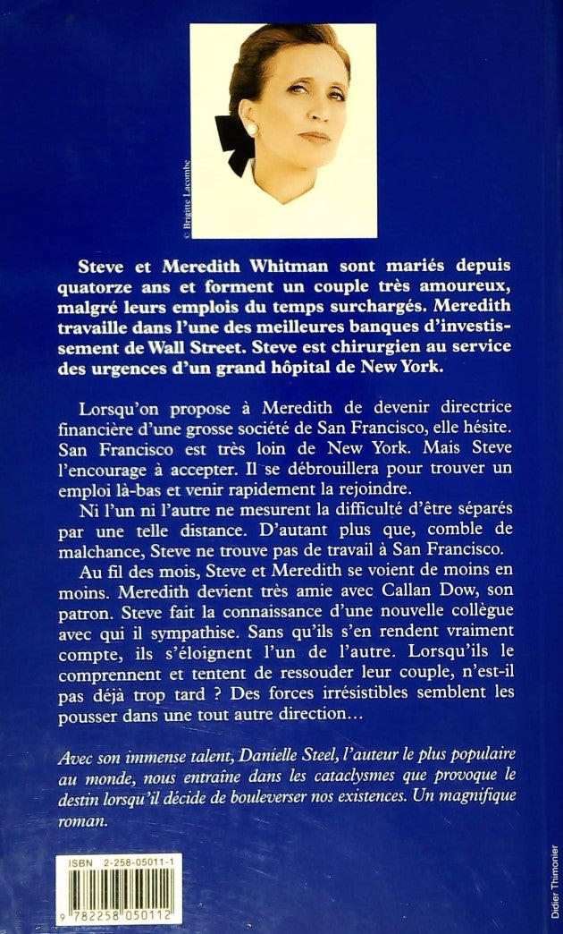 Livre Forces irrésistibles (Danielle Steel) (Livre d'occasion) - ISBN 2258050111