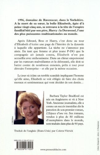 Livre Le défi d'Elizabeth (Barbara Taylor Bradford) (Livre d'occasion) - ISBN 225807102X