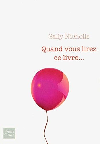 Livre Quand vous lirez ce livre... - Sally Nicholls (Livre d'occasion) - ISBN 2265086665