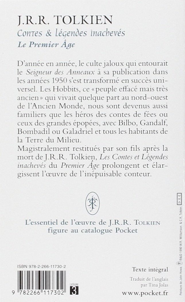 Livre Contes & légendes inachevés # 1 : Le Premier Âge (J.R.R. Tolkien) (Livre d'occasion) -...
