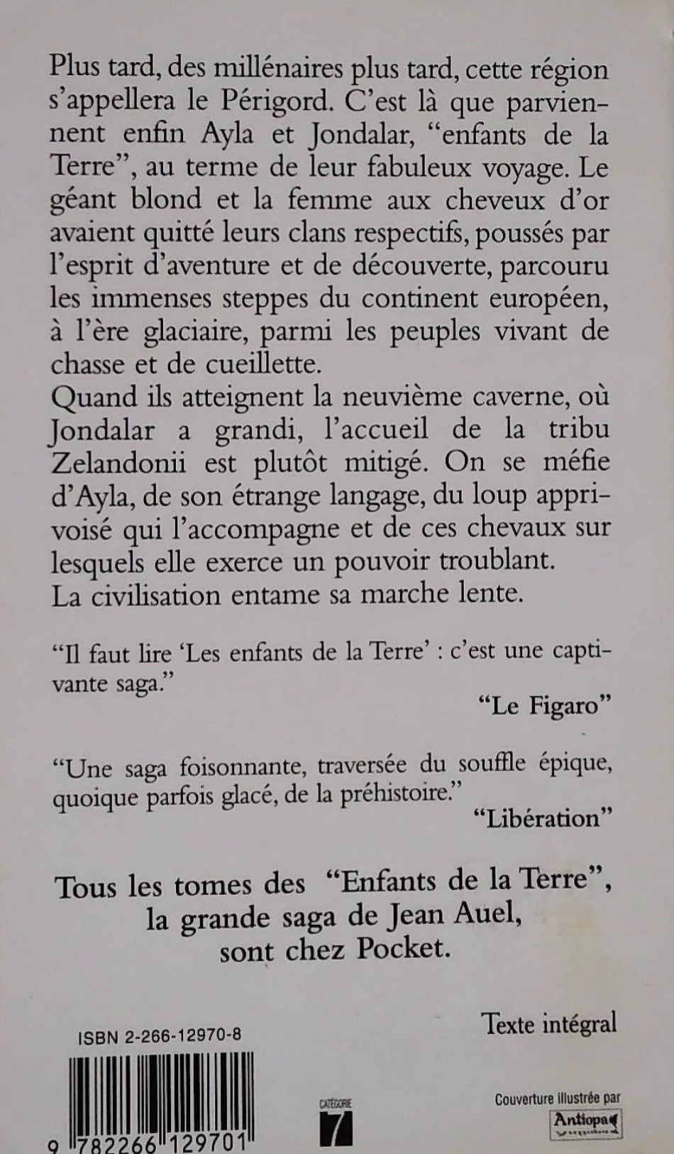 Livre Les refuges de pierre - Jean M. Auel (Livre d'occasion) - ISBN 2266129708