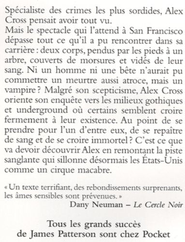 Livre Noires sont les violettes - James Patterson (Livre d'occasion) - ISBN 2266145908