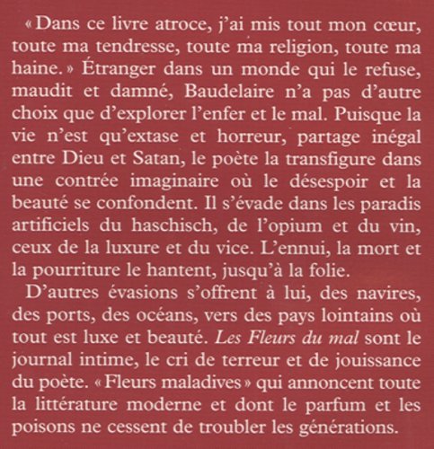 Les fleurs du mal (Charles Baudelaire)