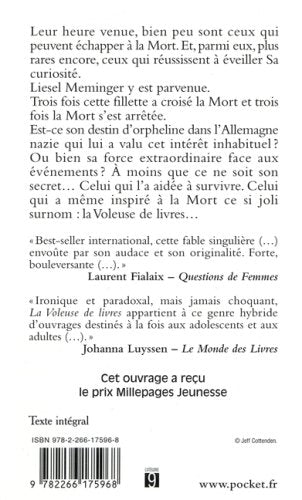Livre La voleuse de livres - Markus Zusak (Livre d'occasion) - ISBN 2266175963