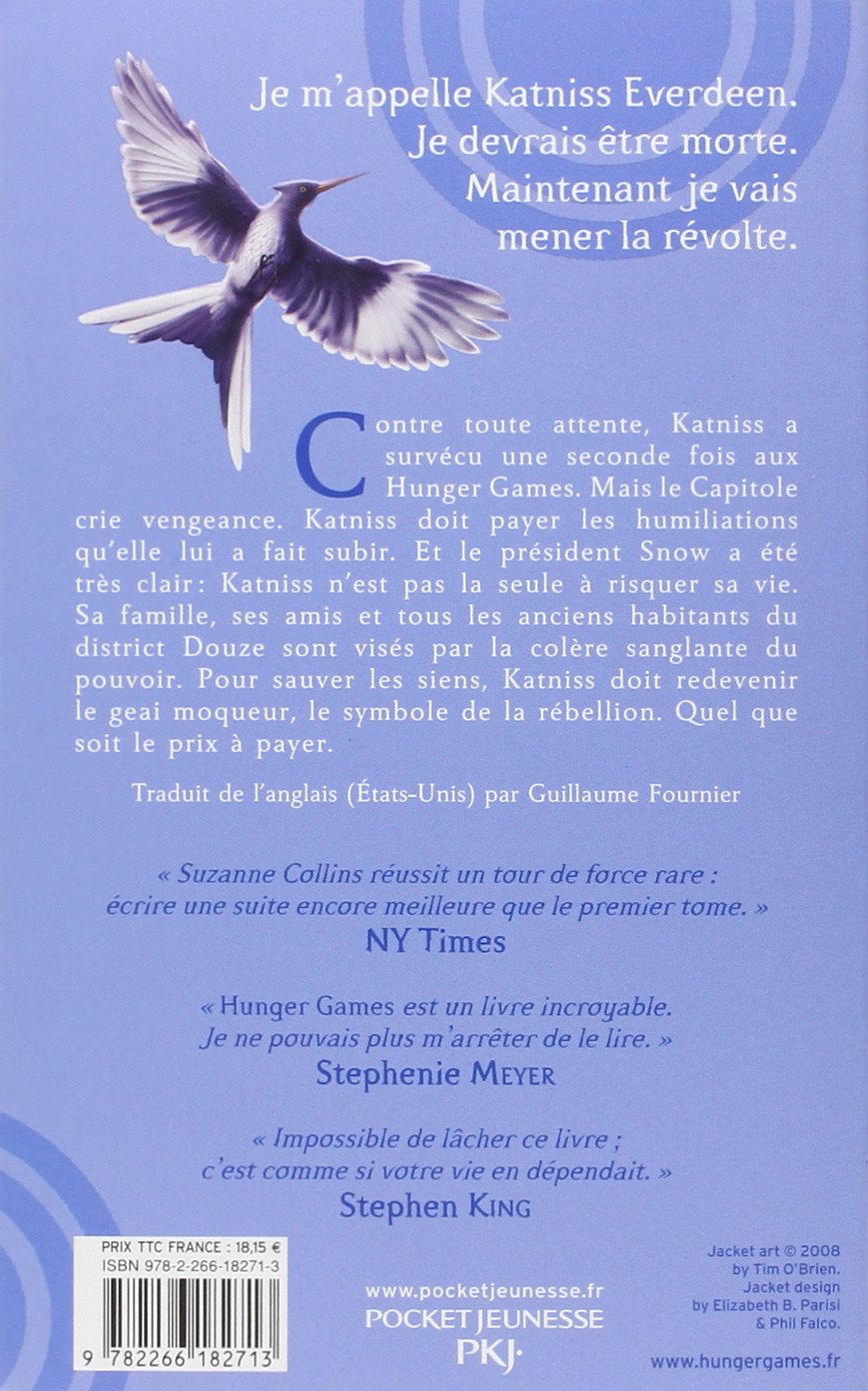 Livre Hunger Games (FR) # 3 : La révolte (Suzanne Collins) (Livre d'occasion) - ISBN 2266182714
