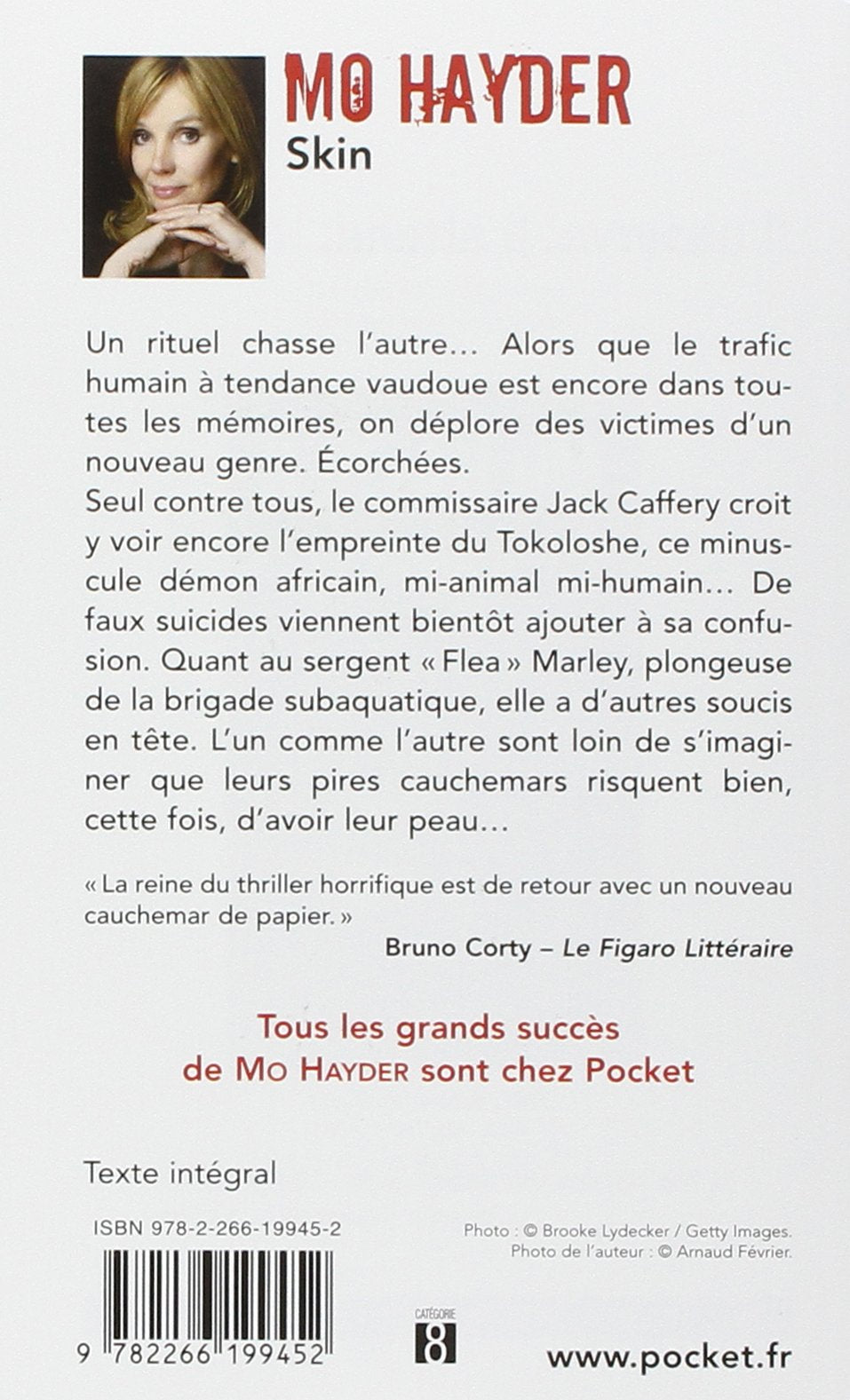 Livre Skin - Mo Hayder (Livre d'occasion) - ISBN 2266199455