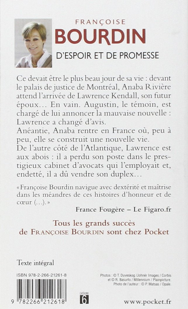 Livre D'espoir et de promesse - Françoise Bourdin (Livre neuf) - ISBN 2266212613