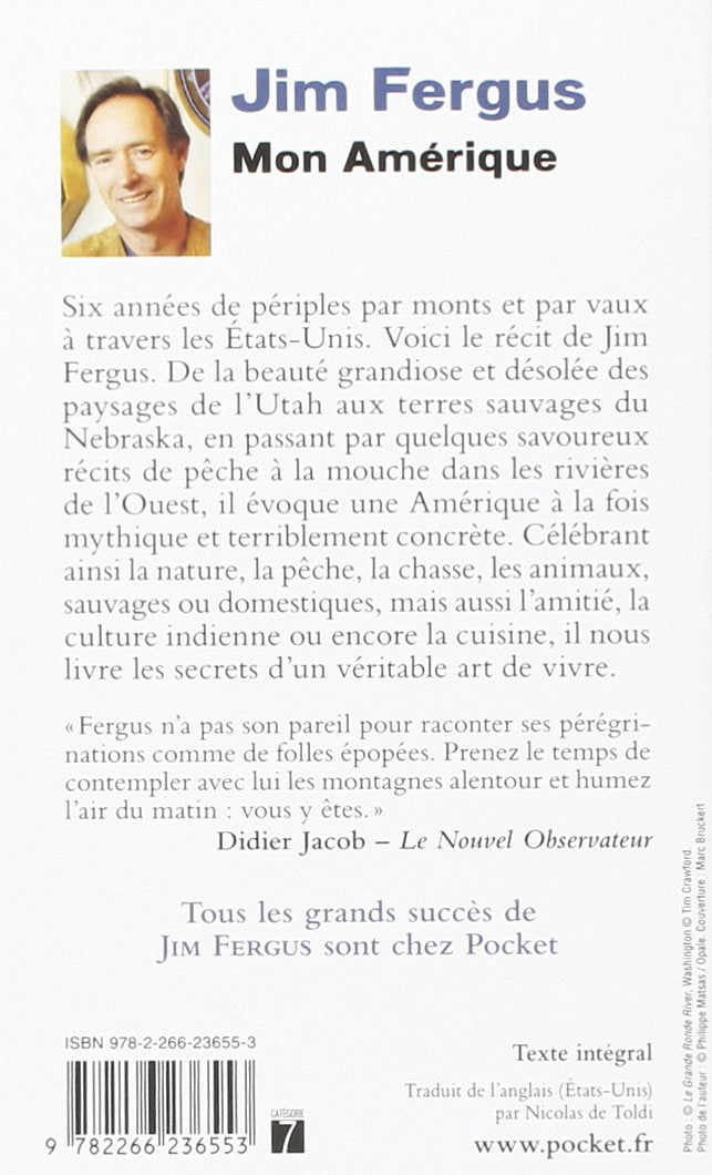 Livre Mon Amérique - Jim Fergus (Livre d'occasion) - ISBN 2266236555