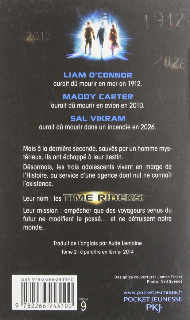 Livre Ne jouez pas avec le temps - Alex Scarrow (Livre d'occasion) - ISBN 2266243101