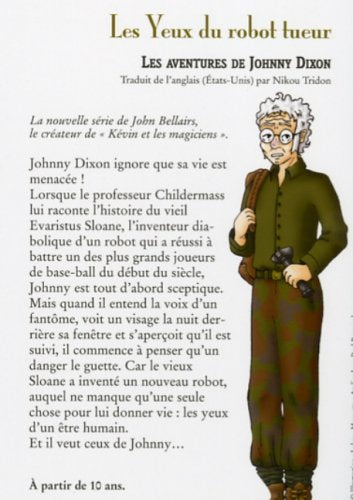 Livre Les yeux du robot tueur - John Bellairs (Livre d'occasion) - ISBN 2268057291