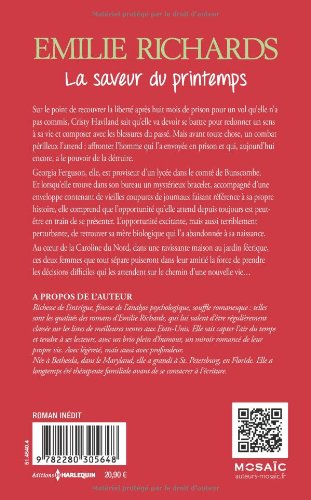 Livre La saveur du printemps - Emilie Richard (Livre d'occasion) - ISBN 228030564X