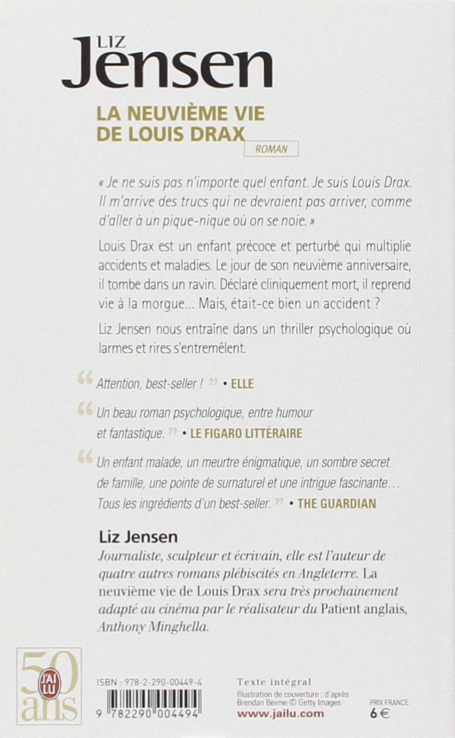Livre La neuvième vie de Louis Drax - Liz Jensen (Livre d'occasion) - ISBN 2290004499