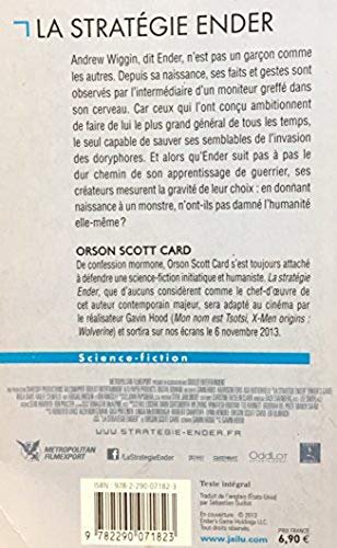 Livre La stratégie Ender - Orson Scott Card (Livre d'occasion) - ISBN 229007182X