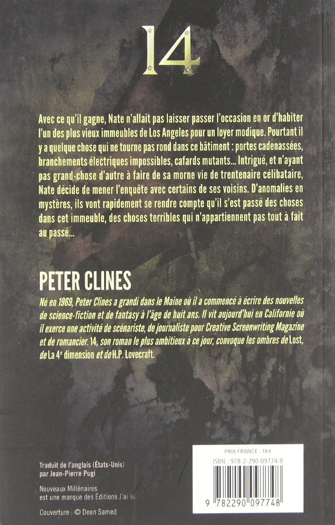 Livre 14 - Peter Clines (Livre d'occasion) - ISBN 2290097748