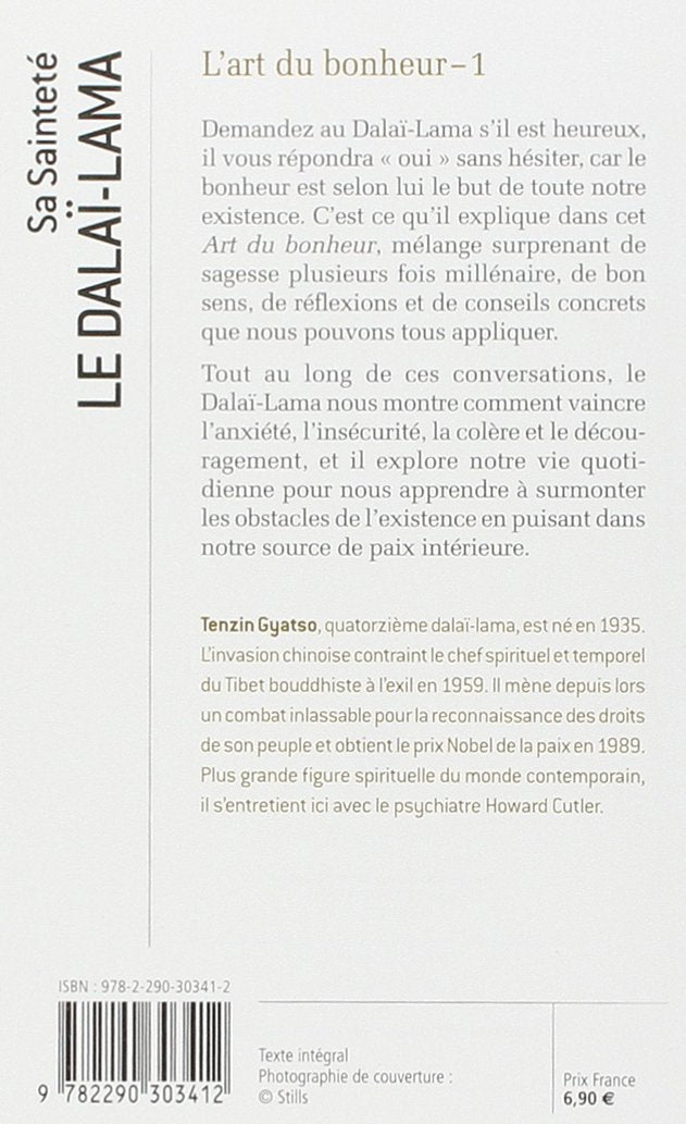 Livre Sagesse et sérénité au quotidien - Dalai-Lama (Livre d'occasion) - ISBN 2290303410