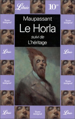 Livre Le Horla - suivi de - L'héritage - Maupassant (Livre d'occasion) - ISBN 2290304697