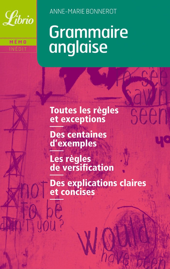Grammaire anglaise - Anne-Marie Bonneroto
