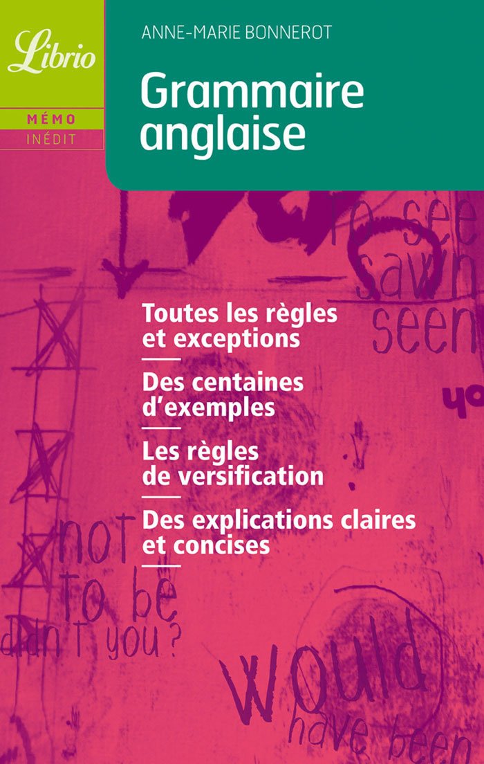 Livre Grammaire anglaise - Anne-Marie Bonneroto (Livre d'occasion) - ISBN 2290329258