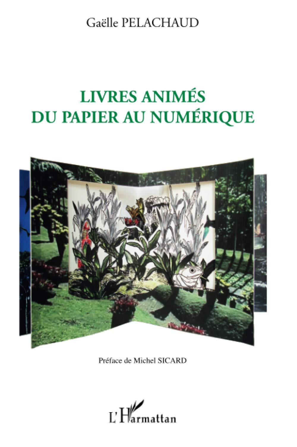 Livre Livres animés : Du papier au numérique - Gaëlle Pelachaud (Livre d'occasion) - ISBN 2296137792