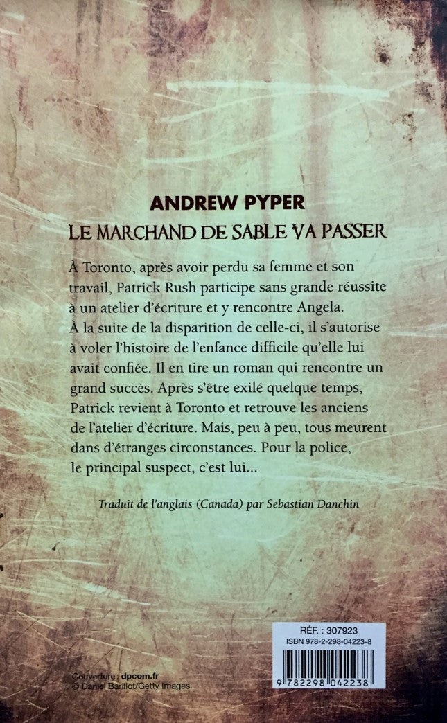 Livre Le marchand de sable va passer - Andrew Pyper (Livre d'occasion) - ISBN 2298042233