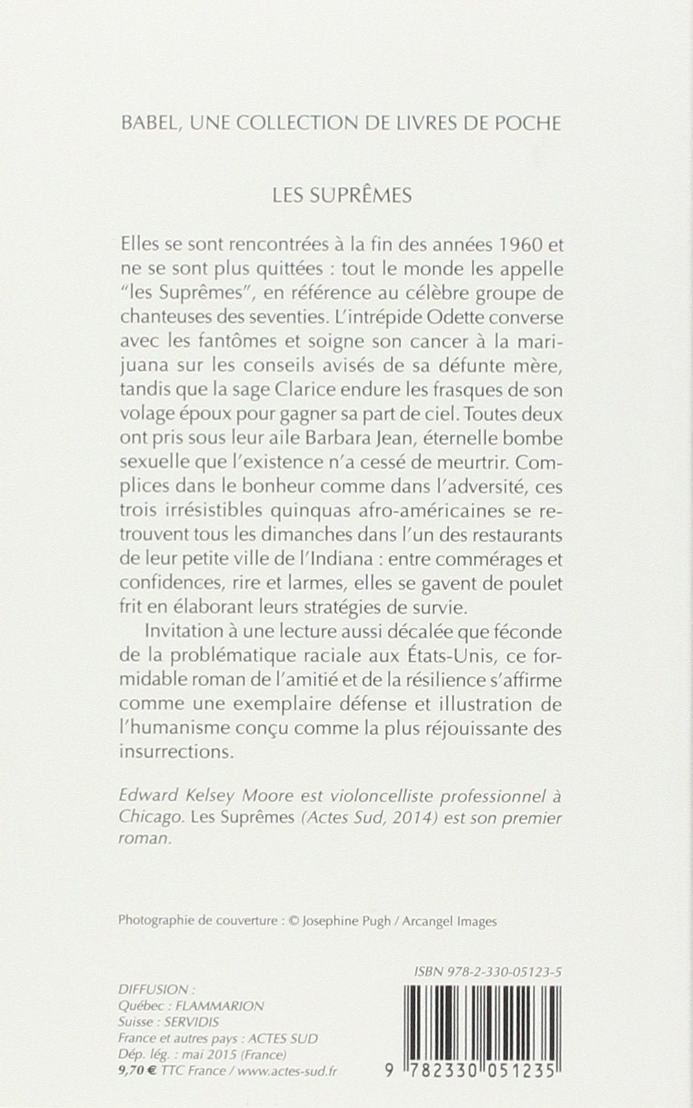 Livre Les suprêmes - Edward Kelsey Moore (Livre neuf) - ISBN 2330051239