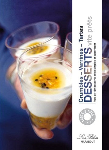 Les Blocs Marabout : Desserts vites prêts