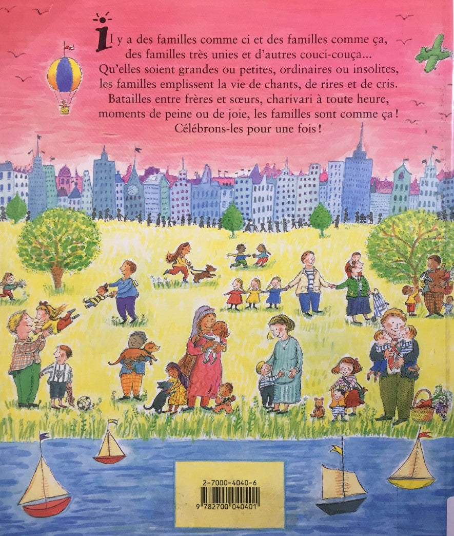 Livre Vive la famille ! - Catherine Anholt (Livre d'occasion) - ISBN 2700040406