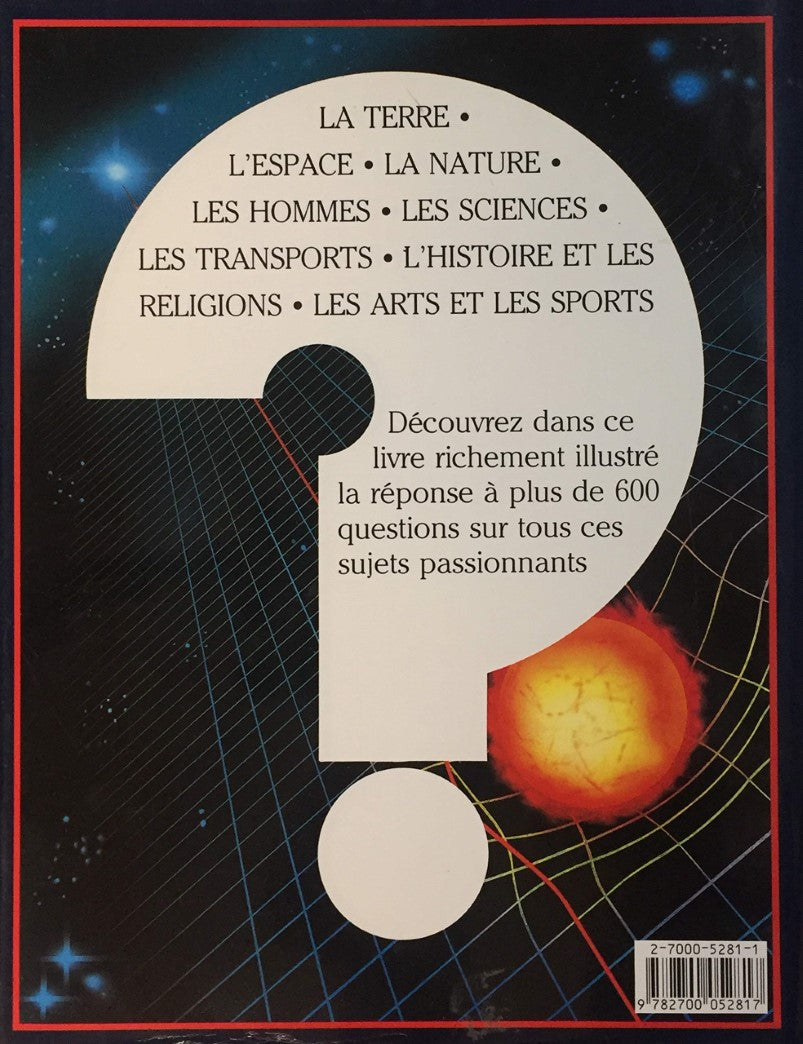Livre Le plus grand livre des questions & réponses - Collectif (Livre d'occasion) - ISBN 2700052811