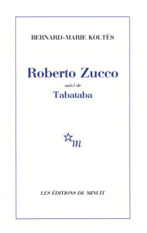 Livre Roberto Zucco - Bernard-Marie Koltès (Livre d'occasion) - ISBN 2707312975