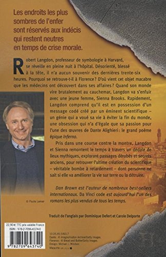 Livre Inferno - Dan Brown (Livre d'occasion) - ISBN 270964374X