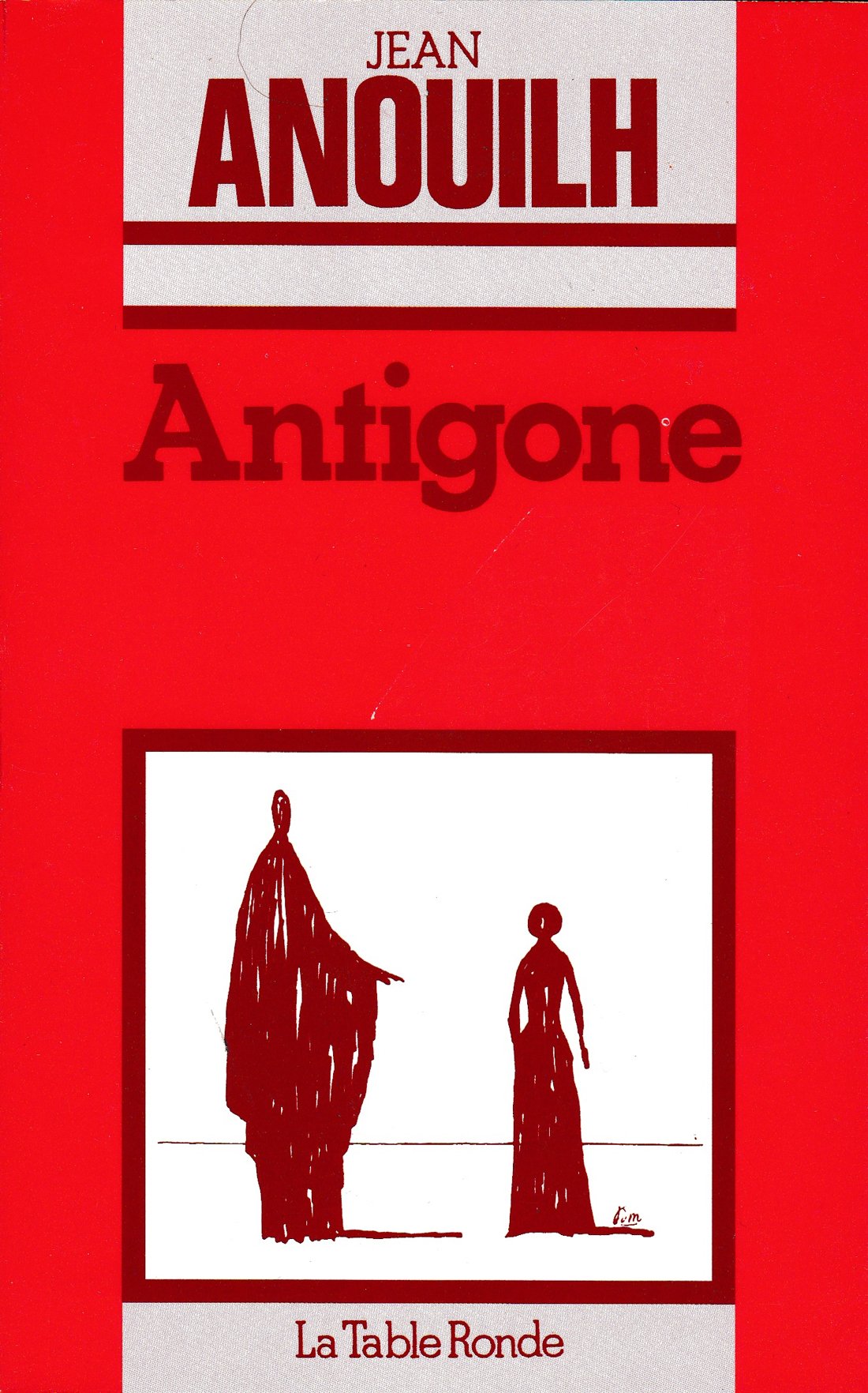Livre Antigone (Jean Anouilh) (Livre d'occasion) - ISBN 2710300257