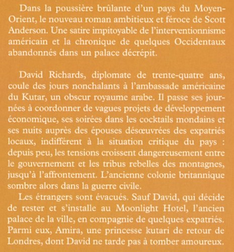 Livre Moonlight Hotel - Scott Anderson (Livre d'occasion) - ISBN 2714442684