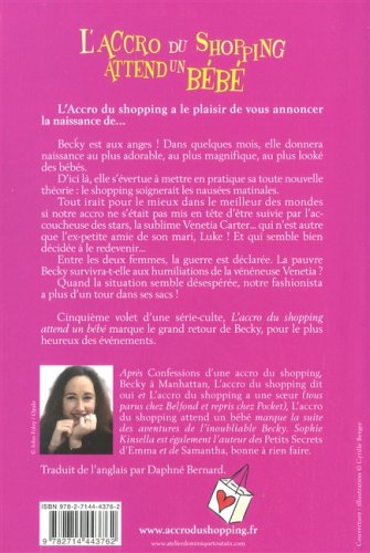 Livre L'accro du shopping attend un bébé (Sophie Kinsella) (Livre d'occasion) - ISBN 2714443761