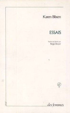 Livre Essais - Karen Blixen (Livre d'occasion) - ISBN 272100316X